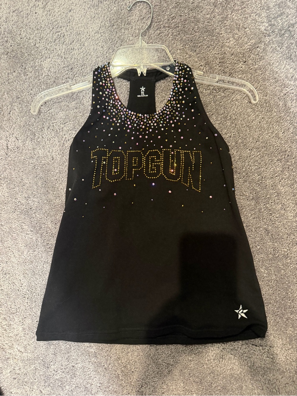 2025 Top Gun practice tank YL never worn